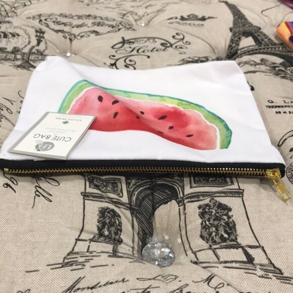 Levtex Watermelon Zip Pouch - Picture 2 of 7